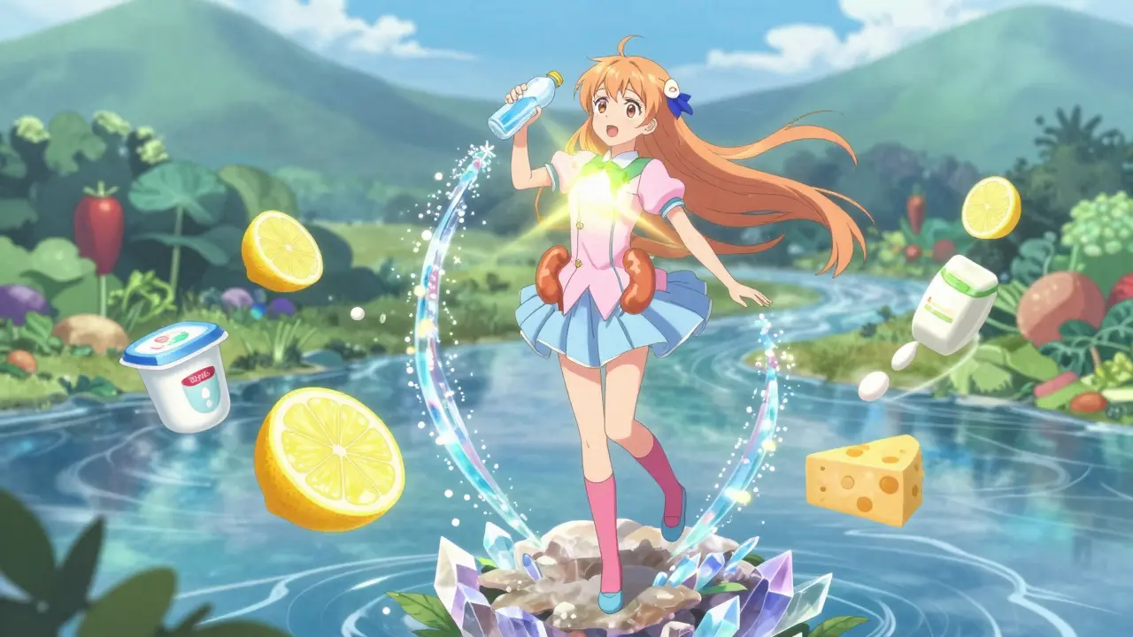 How to Prevent Calcium Oxalate Kidney Stones with Hydration and Diet